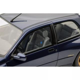 Renault Clio Williams Maxi \"Kit Car\" Blue Sport 1995 OttO mobile Project Cars 1:18 Resinemodell (Türen, Motorhaube... nicht zu öffnen!)